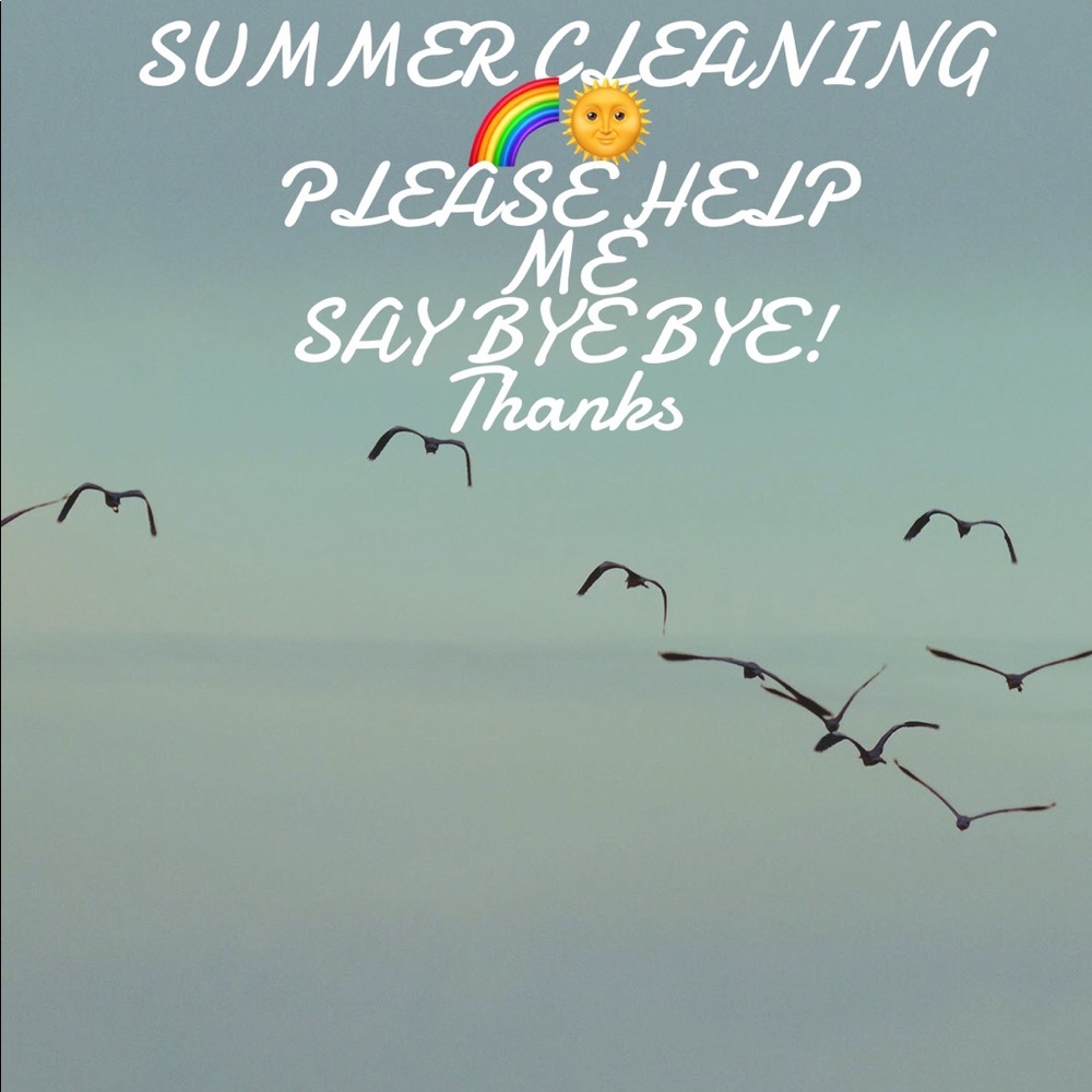 Summer cleaning!